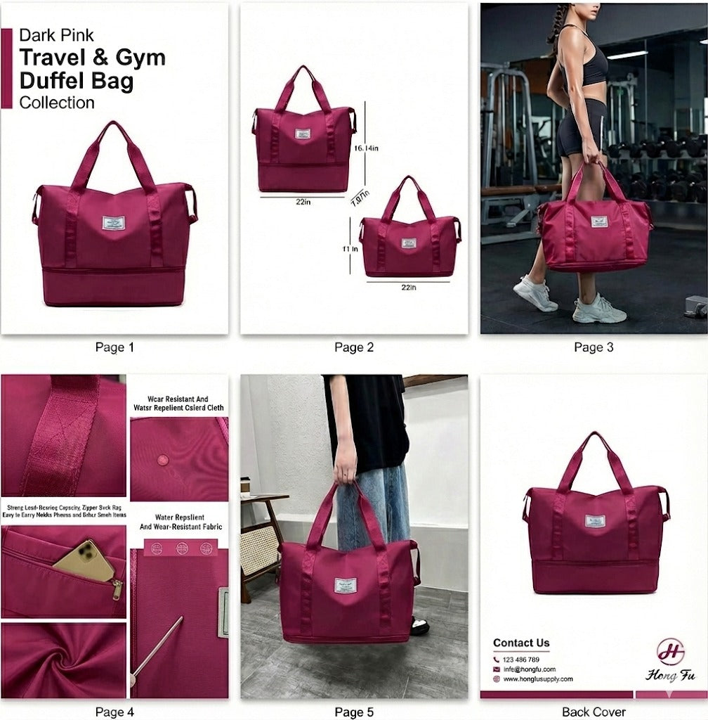 Duffle Bag For Men And Women