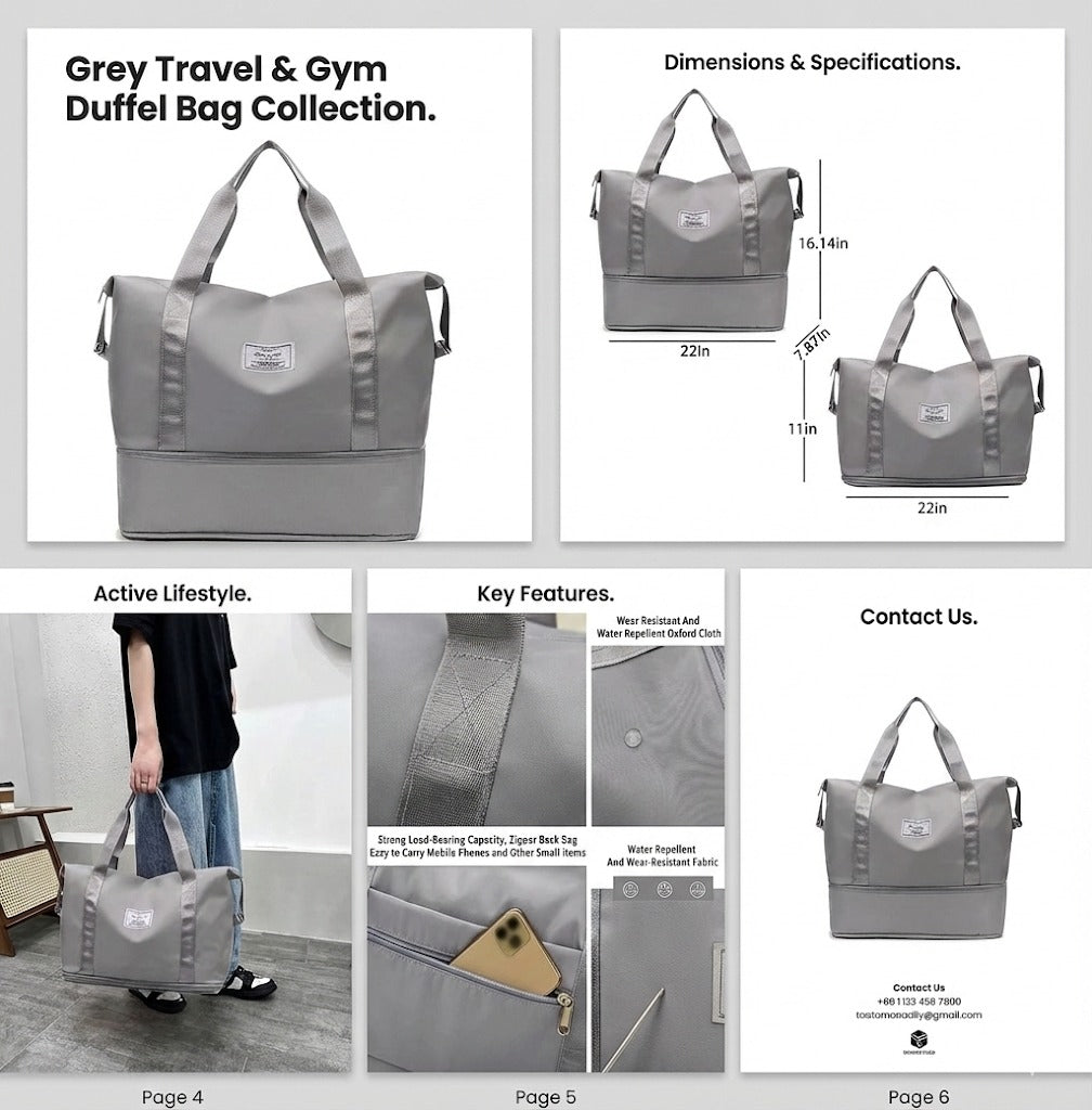 Duffle Bag For Men And Women