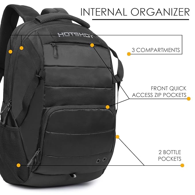 Hotshot 1415 School/Laptop/College Bag For Men And Women