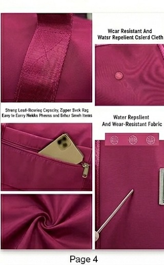 Duffle Bag For Men And Women