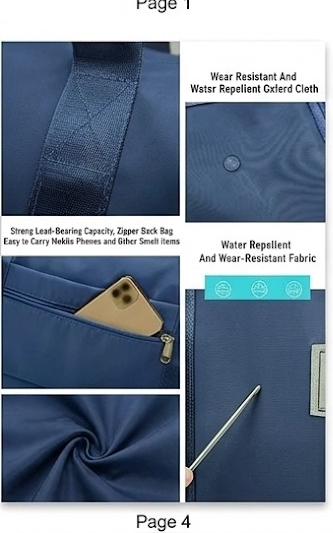 Duffle Bag For Men And Women