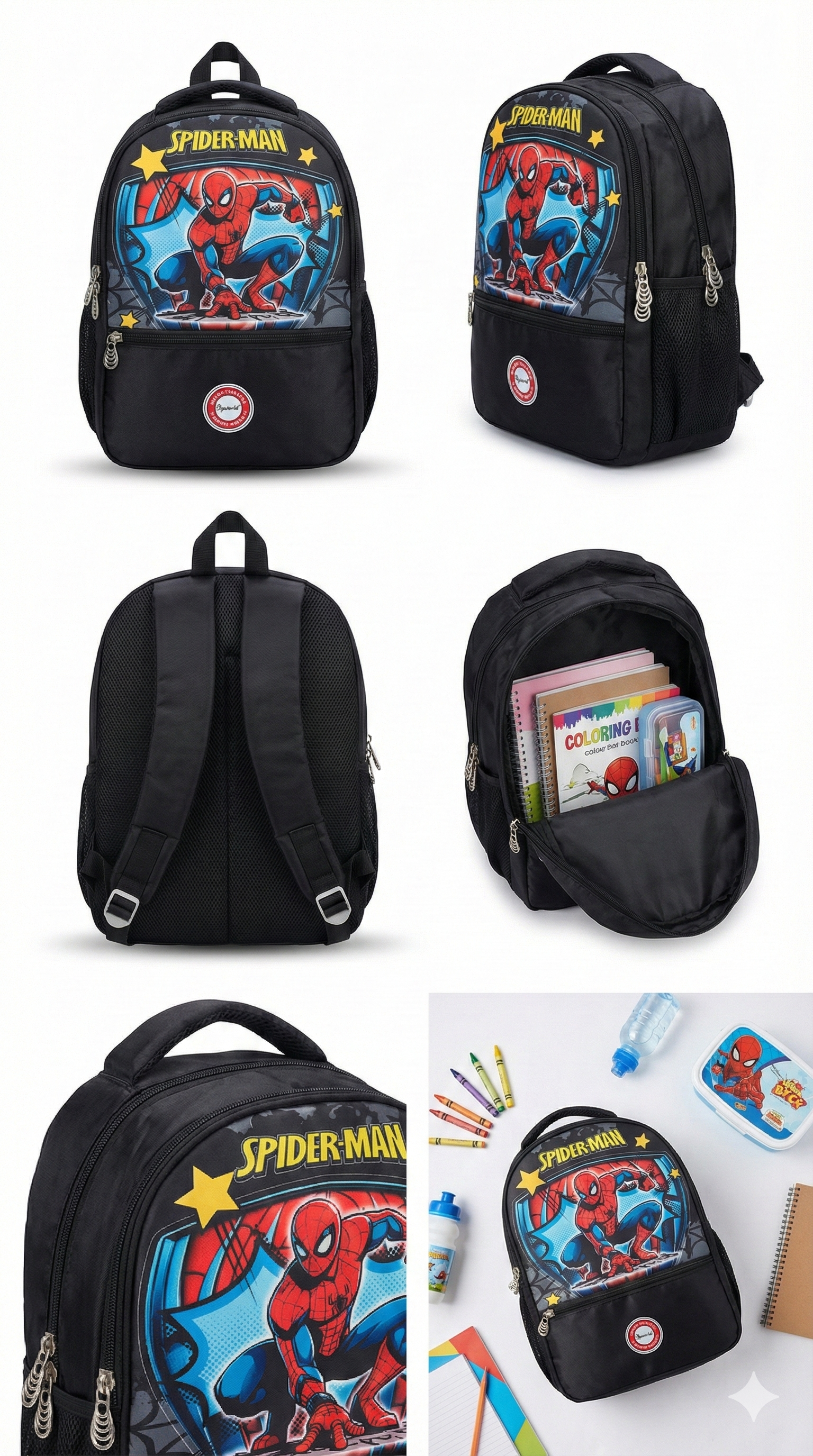 Skyworld Spider Man Theme Bag For Kids