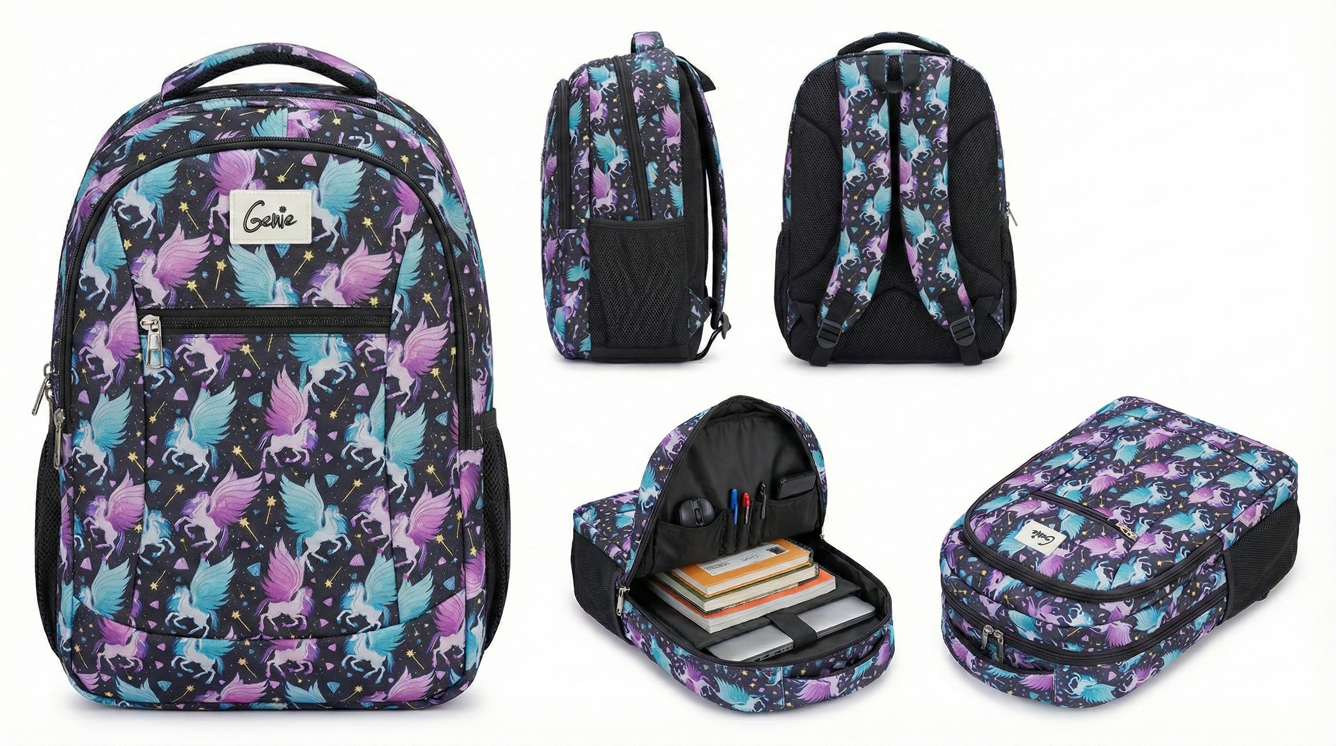 Genie Unicorn School Bag