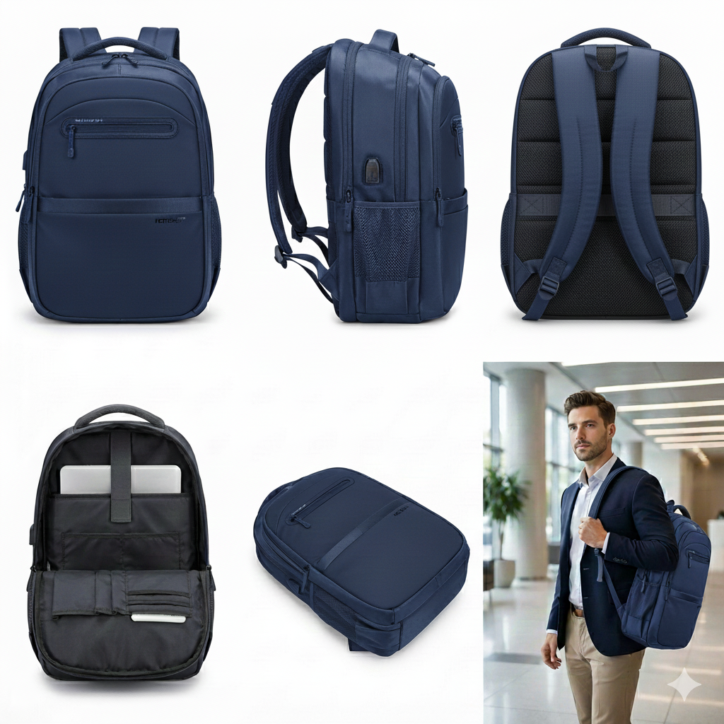 Hotshot 1472 School/Laptop/College Bag For Men And Women