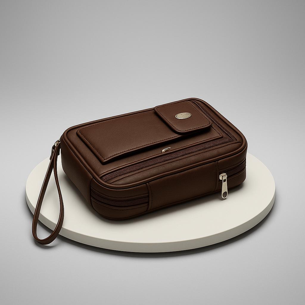 Travel Leather Pouch