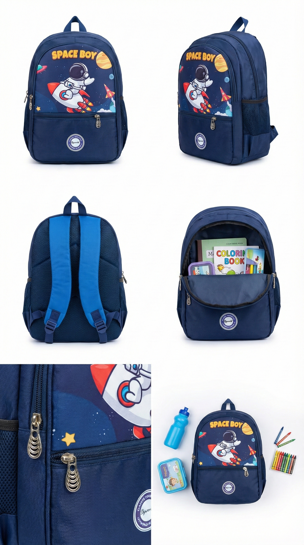 Skyworld Space Boy Theme Bag For Kids