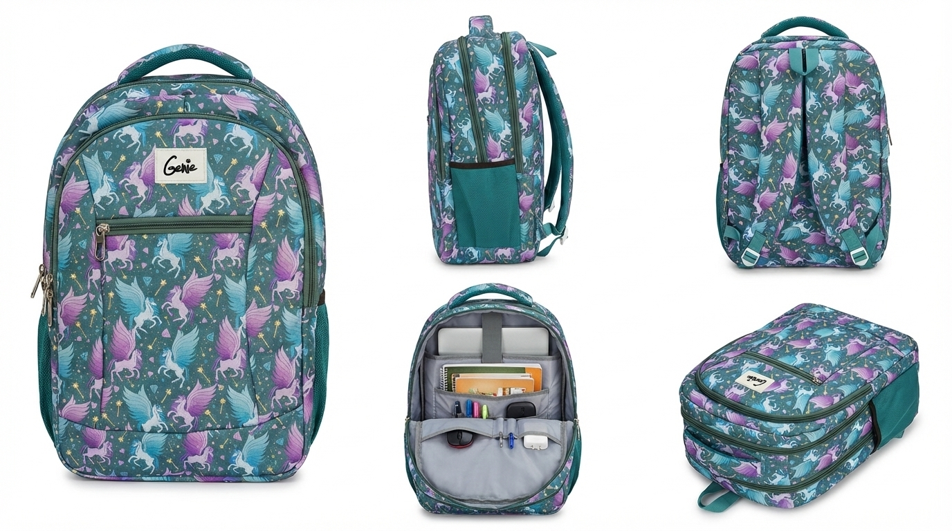 Genie Unicorn School Bag