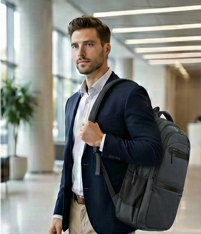Hotshot 1472 School/Laptop/College Bag For Men And Women