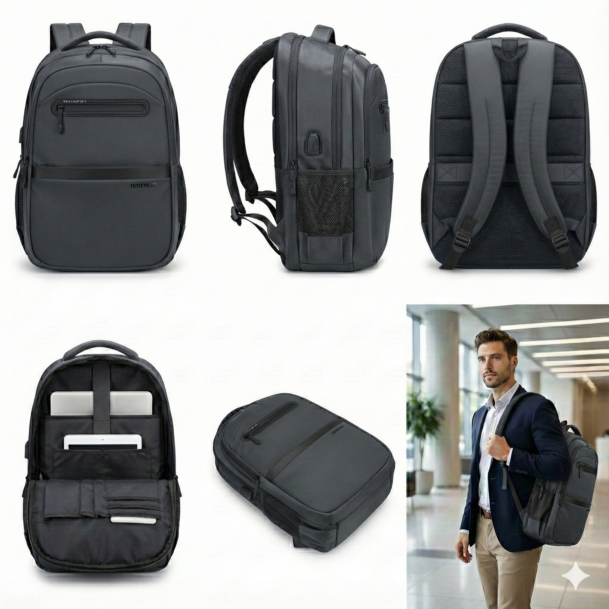 Hotshot 1472 School/Laptop/College Bag For Men And Women